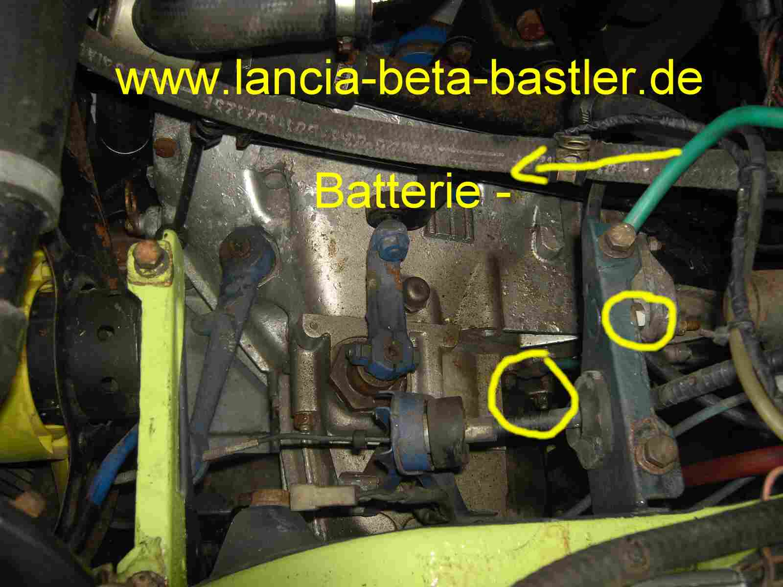 massekabel lancia beta coupe batterie.jpg