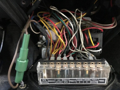 1972 Berlina fusebox